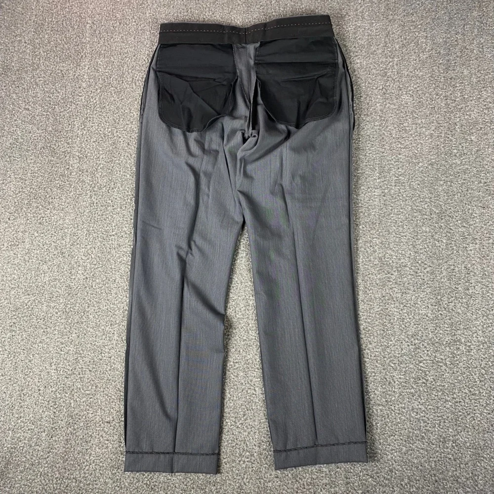 Hugo Boss Dress Pants‎ 30R 31x29 HimenHM Gray Wool Silk Blend Luxury Trouser New